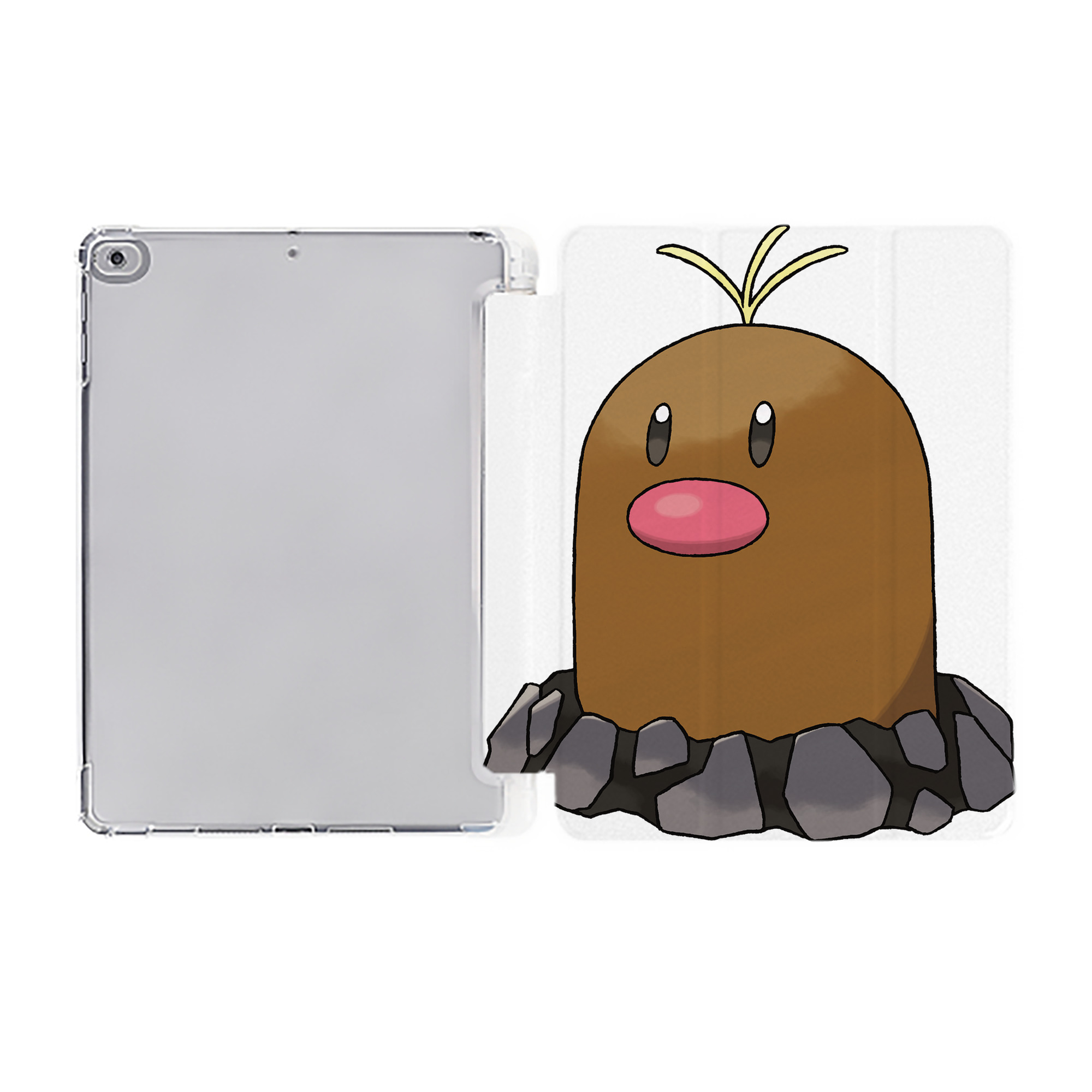 （画像用） ポケットモンスター Pokémon IPad ケース ペン収納付き 三つ折りスタンド PUレザー×シリコン 対応機種9.5/10.5/10.9インチ
